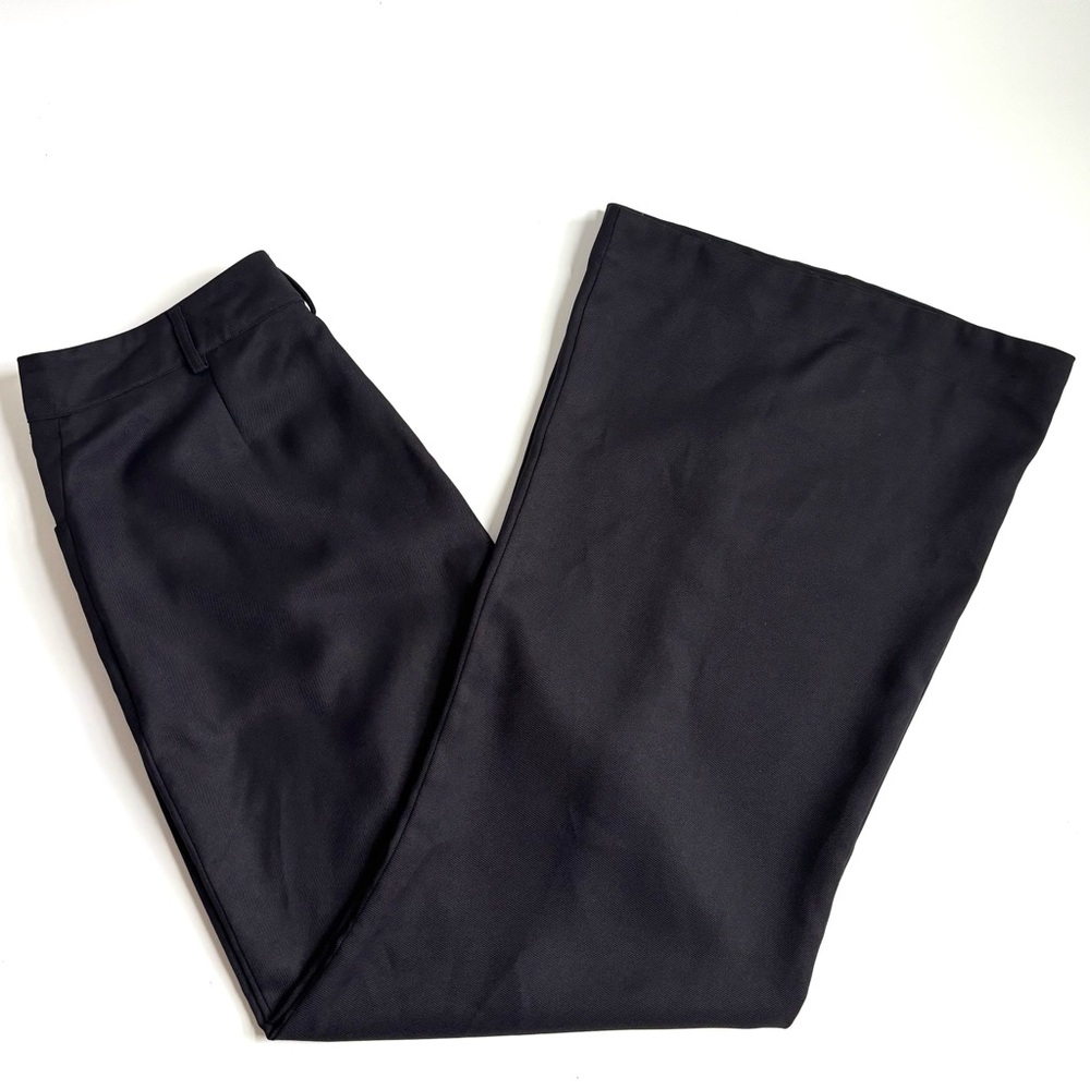 For Love And Lemons Shannon Flared High Rise
Trouser Pant Wide Leg Black Large - Picture 11 of 17